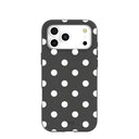 Black Polka Confetti iPhone 17 Pro Max Case