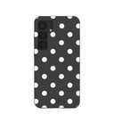Black Polka Confetti Samsung Galaxy S25 Case