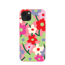 Bubblegum Pink Poppy Flora iPhone 13 Case