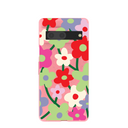 Bubblegum Pink Poppy Flora Google Pixel 7 Case