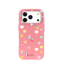 Bubblegum Pink Pretty Picnic iPhone 17 Pro Case