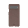 Chocolate Brown Google Pixel 6 Phone Case