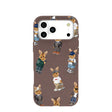 Chocolate Brown Rabbit Friends iPhone 17 Pro Max Case