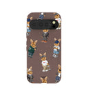 Chocolate Brown Rabbit Friends Google Pixel 10/10 Pro Case