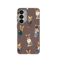 Chocolate Brown Rabbit Friends Samsung Galaxy S26+(Plus) Case