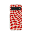 Seashell Red Checks Google Pixel 8 Case