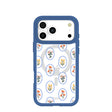 Clear Rosette Frame iPhone 17 Pro Max Case With True Blue Ridge (MagSafe included)