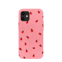 Bubblegum Pink Rosy Ladybug iPhone 12 Mini Case