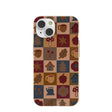 London Fog Rustic Grid iPhone 14 Case