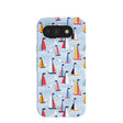 Powder Blue Sails and Seagulls Google Pixel 10a Case