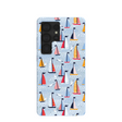 Powder Blue Sails and Seagulls Samsung Galaxy S25 Ultra Case