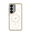 Clear Sandstone Wiggle Samsung Galaxy S26 Case With London Fog Ridge (Magnetic Charging included)