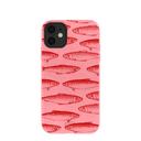 Bubblegum Pink Sardine Stream iPhone 11 Case