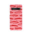 Bubblegum Pink Sardine Stream Google Pixel 7 Case