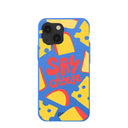 Electric Blue Say Cheese iPhone 13 Mini Case