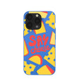 Electric Blue Say Cheese iPhone 13 Pro Case