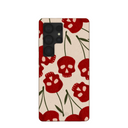 Seashell Scary Cherry Samsung Galaxy S25 Ultra Case