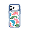 Clear Sea Cows iPhone 17 Pro Max Case With True Blue Ridge (MagSafe included)