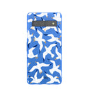 Electric Blue Seagulls Google Pixel 7a Case