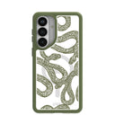Clear Serpent Sketch Samsung Galaxy S26+(Plus) Case With Forest Floor Ridge (Magnetic Charging included)