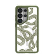 Clear Serpent Sketch Samsung Galaxy S26 Ultra Case With Forest Floor Ridge (Magnetic Charging included)