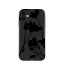Black Shadow Petals iPhone 11 Case
