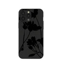 Black Shadow Petals iPhone 13 Pro Max Case
