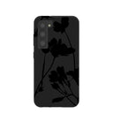 Black Shadow Petals Samsung Galaxy S23 Case
