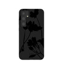 Black Shadow Petals Samsung Galaxy S24+(Plus) Case