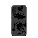 Black Shadow Petals Samsung Galaxy S25+(Plus) Case