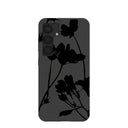 Black Shadow Petals Samsung Galaxy S25 Case