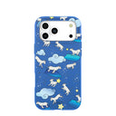 Electric Blue Sheep Dreamers iPhone 17 Pro Max Case