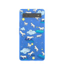 Electric Blue Sheep Dreamers Google Pixel 6a Case