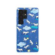 Electric Blue Sheep Dreamers Samsung Galaxy S25 Ultra Case