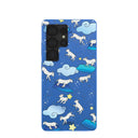 Electric Blue Sheep Dreamers Samsung Galaxy S25 Ultra Case