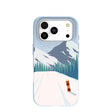 Powder Blue Shredding Peaks iPhone 17 Pro Case