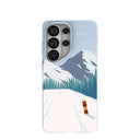 Powder Blue Shredding Peaks Samsung Galaxy S26 Ultra Case