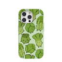 Sage Green Silly Cabbage iPhone 15 Pro Case