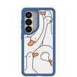 Clear Silly Goose Samsung Galaxy S26 Case With True Blue Ridge (Magnetic Charging included)