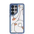 Clear Silly Goose Samsung Galaxy S26 Ultra Case With True Blue Ridge (Magnetic Charging included)