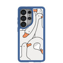 Clear Silly Goose Samsung Galaxy S26 Ultra Case With True Blue Ridge (Magnetic Charging included)