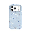 Powder Blue Ski Pass iPhone 17 Pro Case