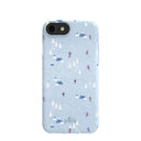 Powder Blue Ski Pass iPhone 6/6s/7/8/SE Case