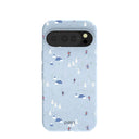 Powder Blue Ski Pass Google Pixel 10/10 Pro Case