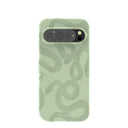 Sage Green Snaky Google Pixel 9/9 Pro Case
