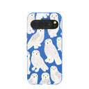 Electric Blue Snowy Owls Google Pixel 10 Pro XL Case