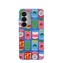 Electric Blue Soup Stories Samsung Galaxy S26 Case