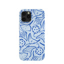 Powder Blue Stingray Fever iPhone 12 Pro Max Case