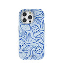 Powder Blue Stingray Fever iPhone 15 Pro Case