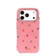 Bubblegum Pink Summer Berries iPhone 17 Pro Case